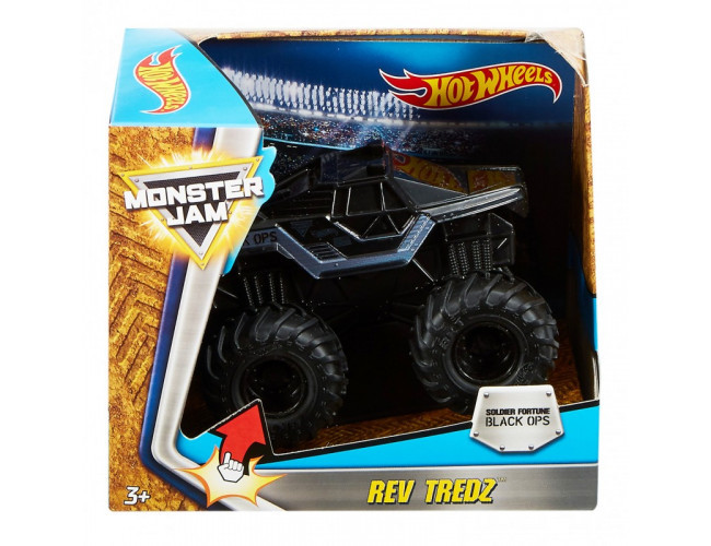 Monster Jam Rev Tredz® - Black Ops Hot Wheels CHV22 / FMB43 