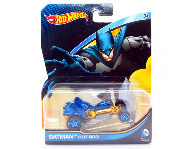 DC Samochodzik - Batman Hot Rod Hot Wheels DKJ66 / FDB28 