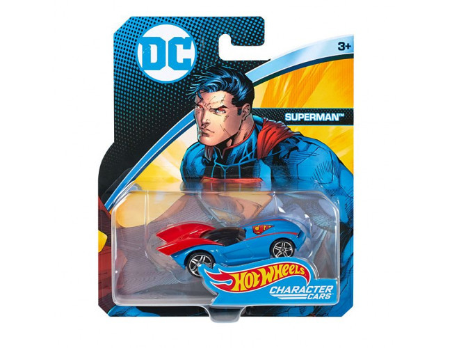 DC Samochodzik - SupermanHot WheelsDKJ66 / FFK07