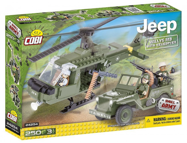 Jeep Willys z helikopterem Jeep 24254 