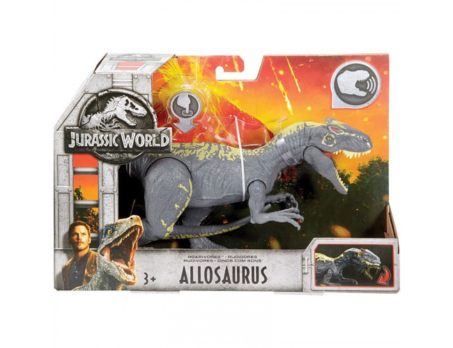 Figurka Dinozaura z dźwiękiem - Allosaurus Jurassic World FMM23 / FMM30 