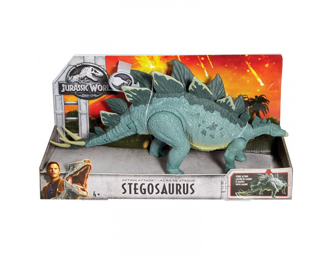 Większe atakujące Dinozaury - Stegosaurus Jurassic World FMW87 / FMW88 