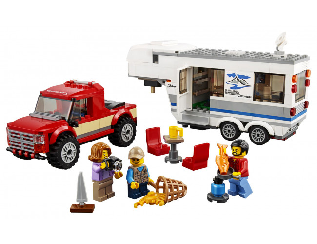 Pickup z przyczepą LEGO City 60182 