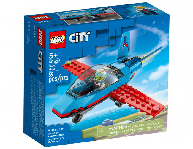Samolot kaskaderski LEGO City 60323 
