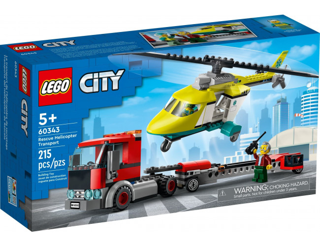 Laweta helikoptera ratunkowego LEGO City 60343 