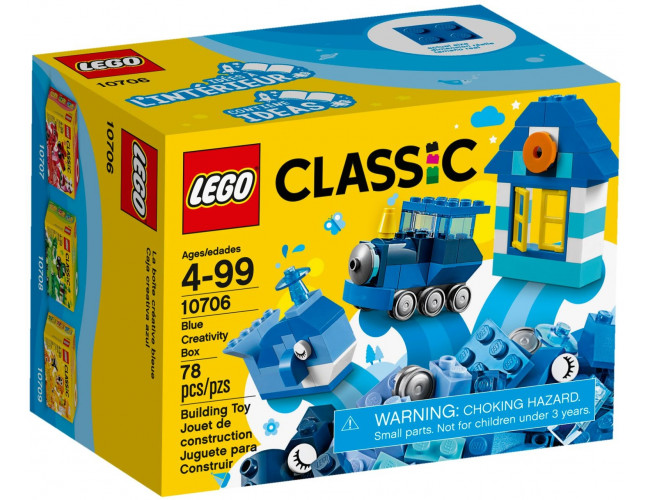 Niebieski zestaw kreatywnyLEGO Classic10706