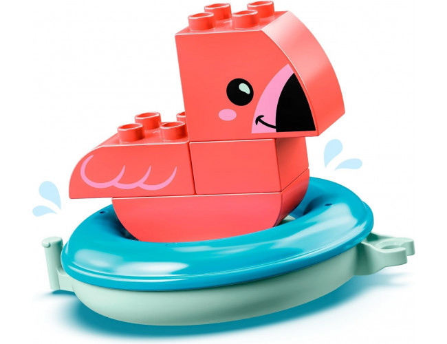 Zabawa w kąpieli: pływająca wyspa ze zwierzątkami LEGO Duplo 10966 
