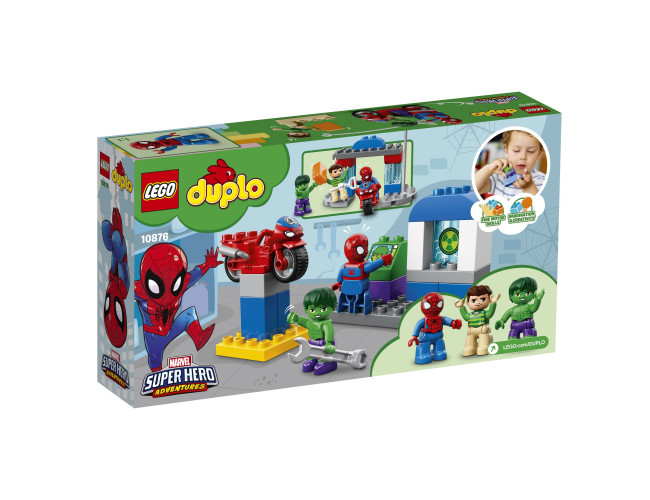 Przygody Spider-Mana i Hulka LEGO Duplo Super Heroes 10876 