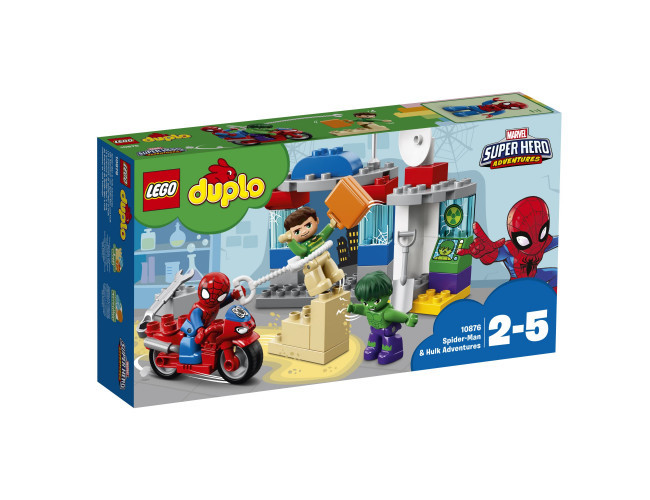 Przygody Spider-Mana i Hulka LEGO Duplo Super Heroes 10876 