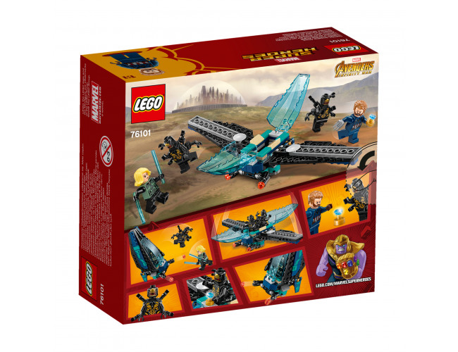 Atak statku Outriderów LEGO Marvel Super Heroes 76101 