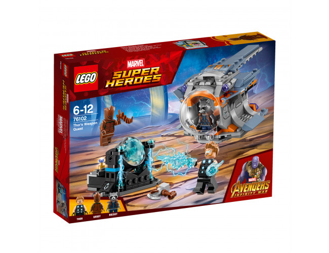 Poszukiwanie broni Thora LEGO Marvel Super Heroes 76102 