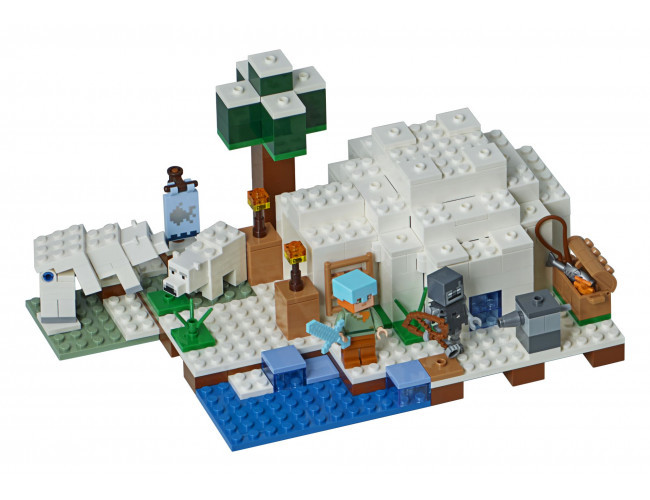 Igloo niedźwiedzia polarnego LEGO Minecraft 21142 