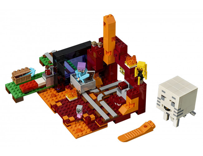 Portal do Netheru LEGO Minecraft 21143 