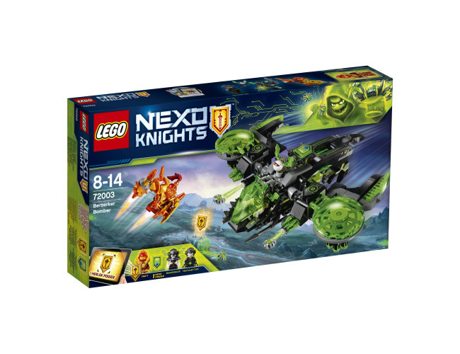 Bombowiec Berserkera LEGO Nexo Knights 72003 