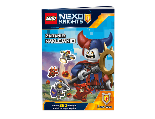 Zadanie naklejanie! LEGO Nexo Knights LAS801 