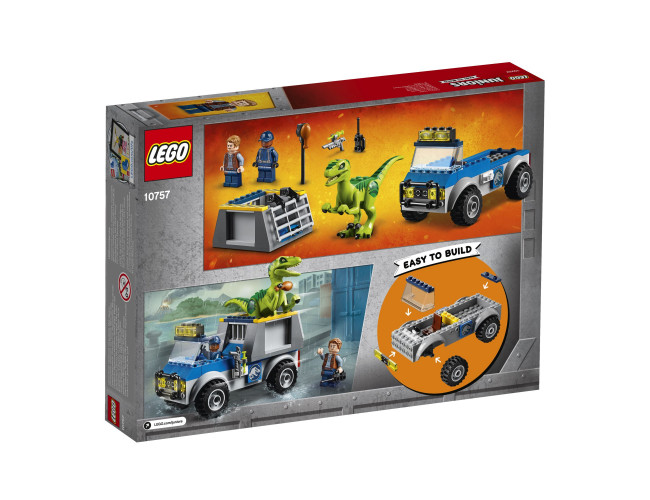 Na ratunek Raptorowi LEGO Park Jurajski 10757 