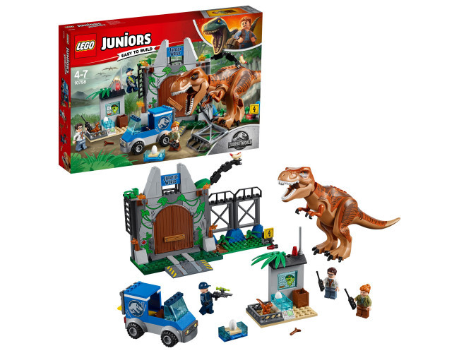 Ucieczka T-Rexa LEGO Park Jurajski 10758 