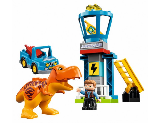 Wieża T-Rexa LEGO Park Jurajski 10880 