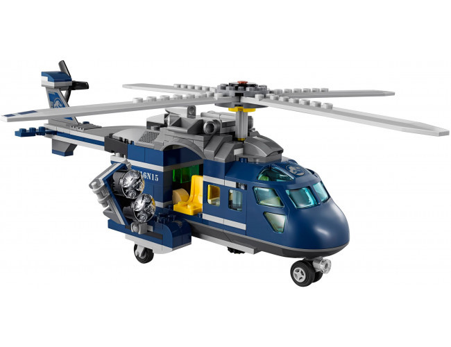 Pościg niebieskim helikopterem LEGO Park Jurajski 75928 