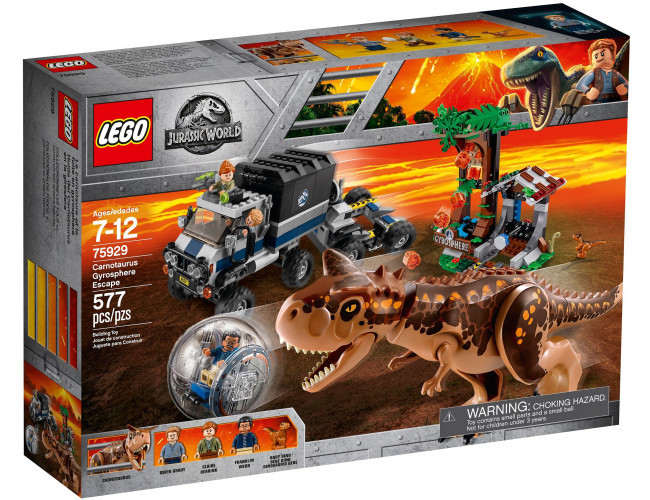 Ucieczka Carnotaurusa LEGO Park Jurajski 75929 