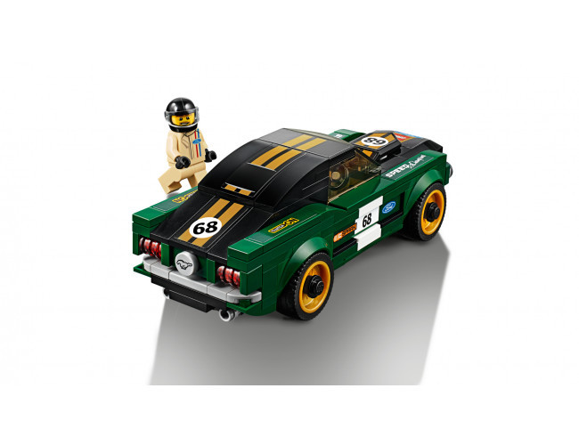 Ford Mustang Fastback z 1968 r. LEGO Speed Champions 75884 