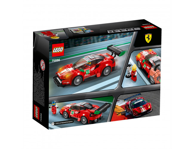 Ferrari 488 GT3 „Scuderia Corsa” LEGO Speed Champions 75886 