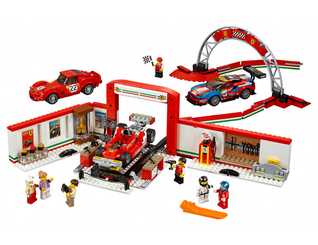 Rewelacyjny warsztat Ferrari LEGO Speed Champions 75889 