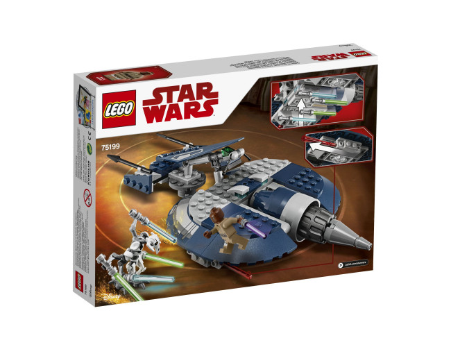 Ścigacz bojowy generała Grievousa LEGO Star Wars 75199 