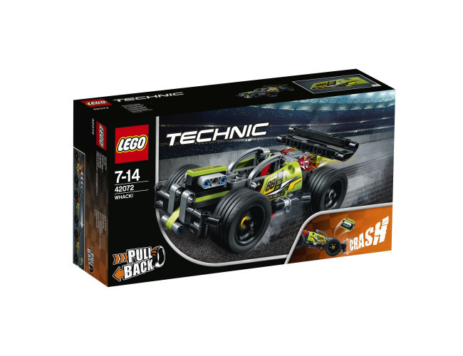 Żółta wyścigówka LEGO Technic 42072 