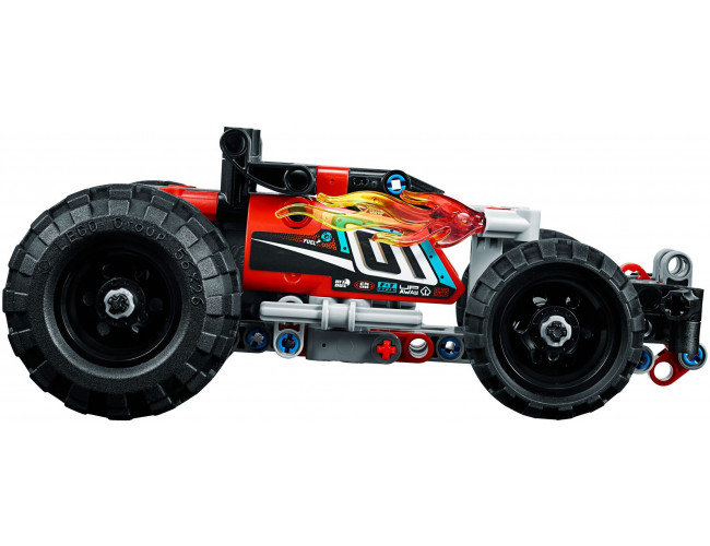 Czerwona wyścigówka LEGO Technic 42073 