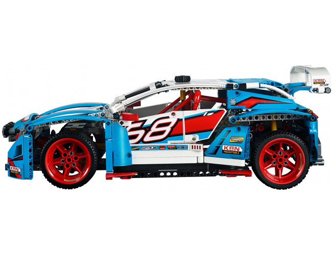 Niebieska wyścigówka LEGO Technic 42077 