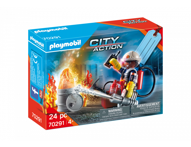 Zestaw upominkowy "Straż pożarna"Playmobil70291