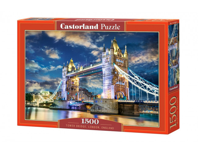 Tower Bridge Londyn 1500 elementów Puzzle Castorland 151967 