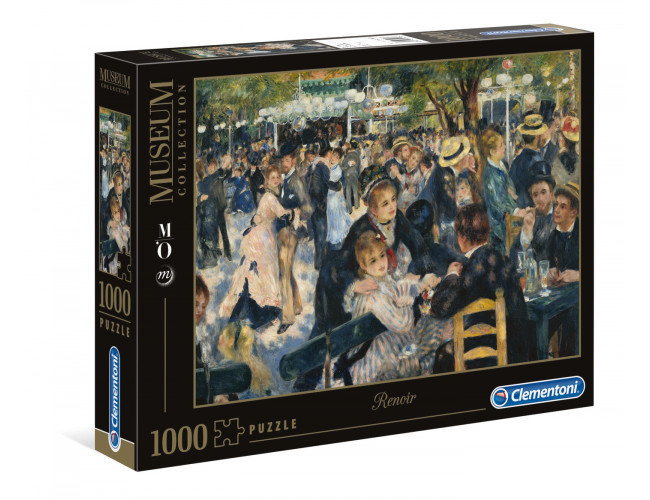 MUSEUM Renoir - Bal du Moulin de la Galette 1000 elementów Puzzle Clementoni 31412 