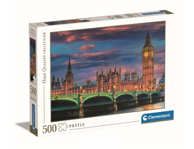 Londyński Parlament 500 Elementów Puzzle Clementoni 35112 
