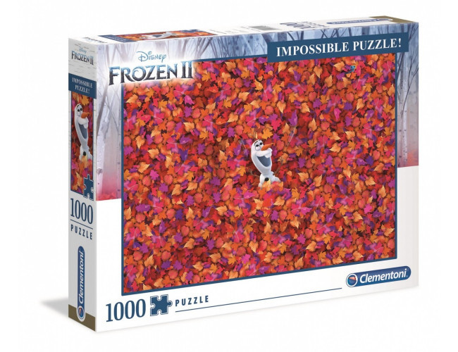 Impossible Puzzle Frozen II 1000 elementówPuzzle Clementoni39526