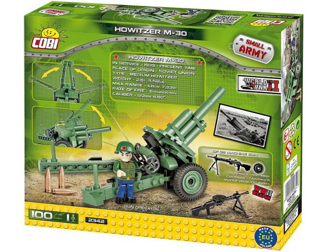 Haubica sowiecka - Howitzer M-30 Small Army2342
