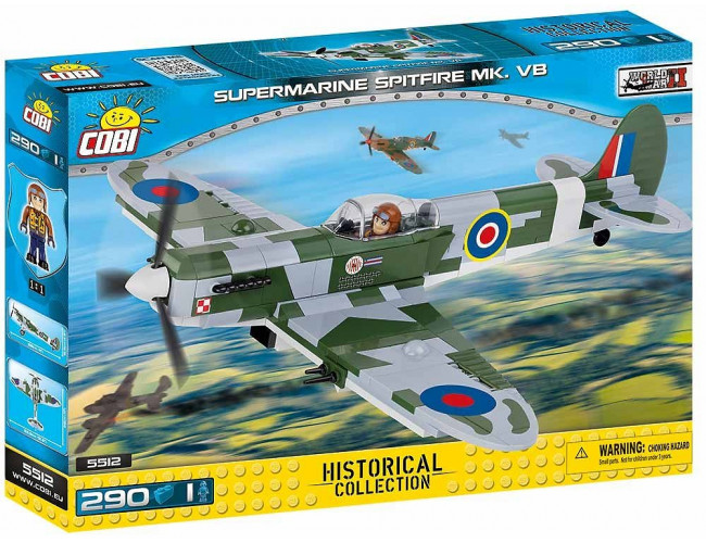 Myśliwiec brytyjski - Supermarine Spitfire Mk VB  Small Army 5512 