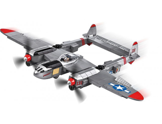 Lockheed P-38 Lightning - amerykański samolot myśliwski Small Army 5539 
