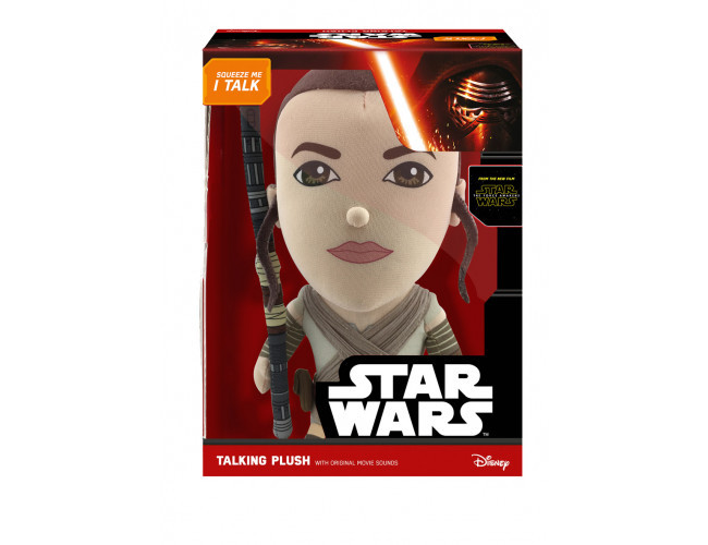 Mówiąca maskotka 38 cm - Rey Star Wars SW-02325 
