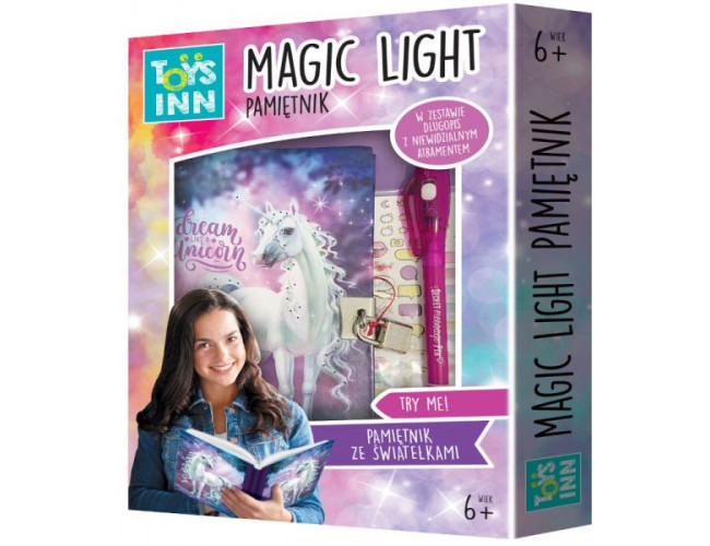 Pamiętnik Magic Light Jednorożec Unicorn Stnux 7823 