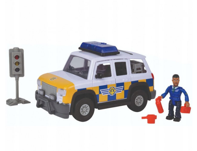 Jeep policyjny z figurką Strażak Sam 109251096038 