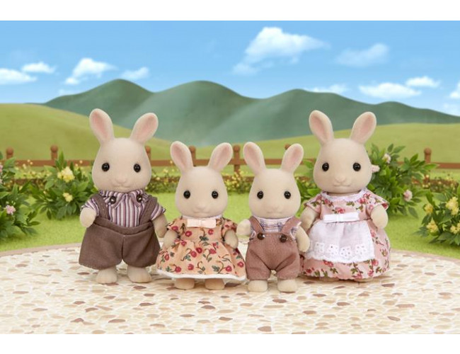 Rodzina biszkoptowych królików Sylvanian Families 4108 
