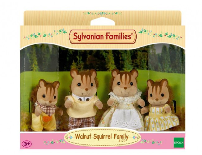 Rodzina wiewiórek Sylvanian Families 4172 