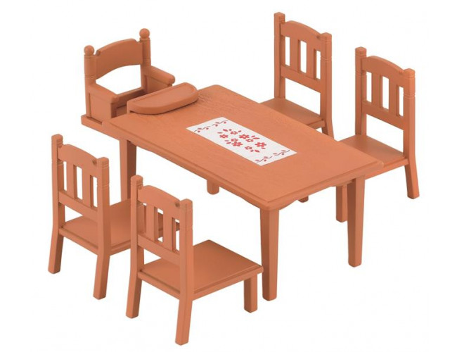 Zestaw do jadalni - stół i krzesła Sylvanian Families 4506 