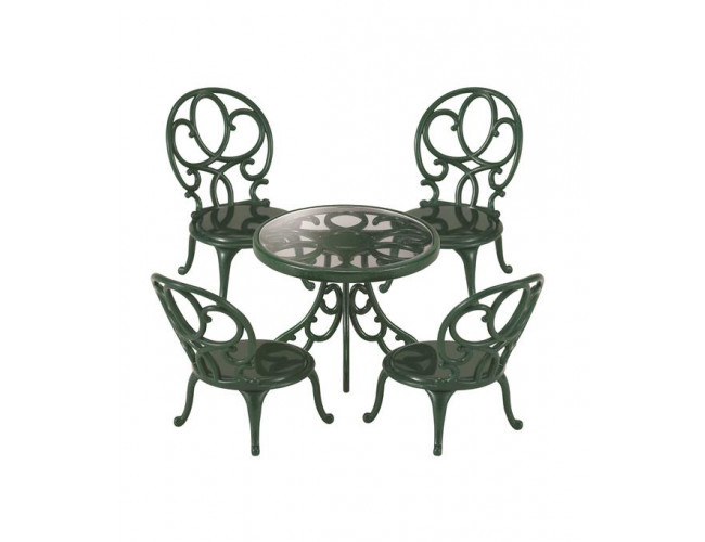 Ozdobny stół i krzesła ogrodowe Sylvanian Families 4507 
