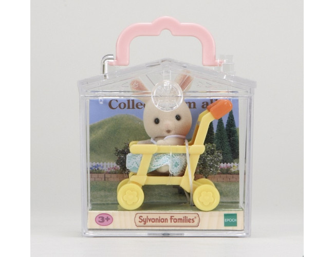 Przenośny zestaw dla dziecka - króliczek w wózeczku Sylvanian Families 5200 