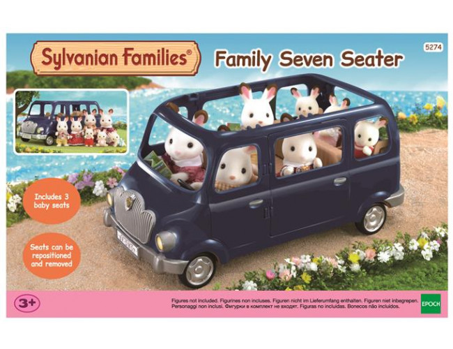 Rodzinny siedmioosobowy minivan Sylvanian Families 5274 