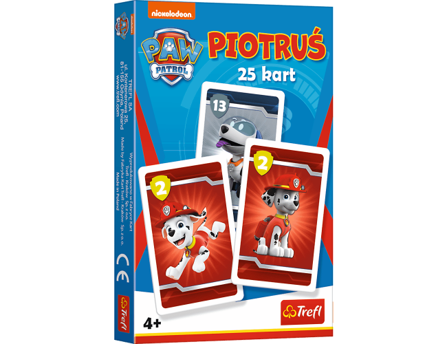 Karty Piotruś - Psi Patrol TREFL 08494 