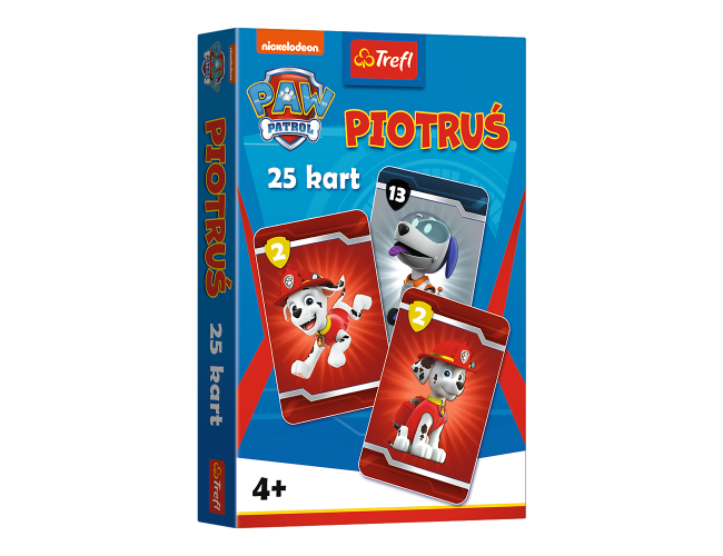 Karty Piotruś - Psi PatrolTREFL08513